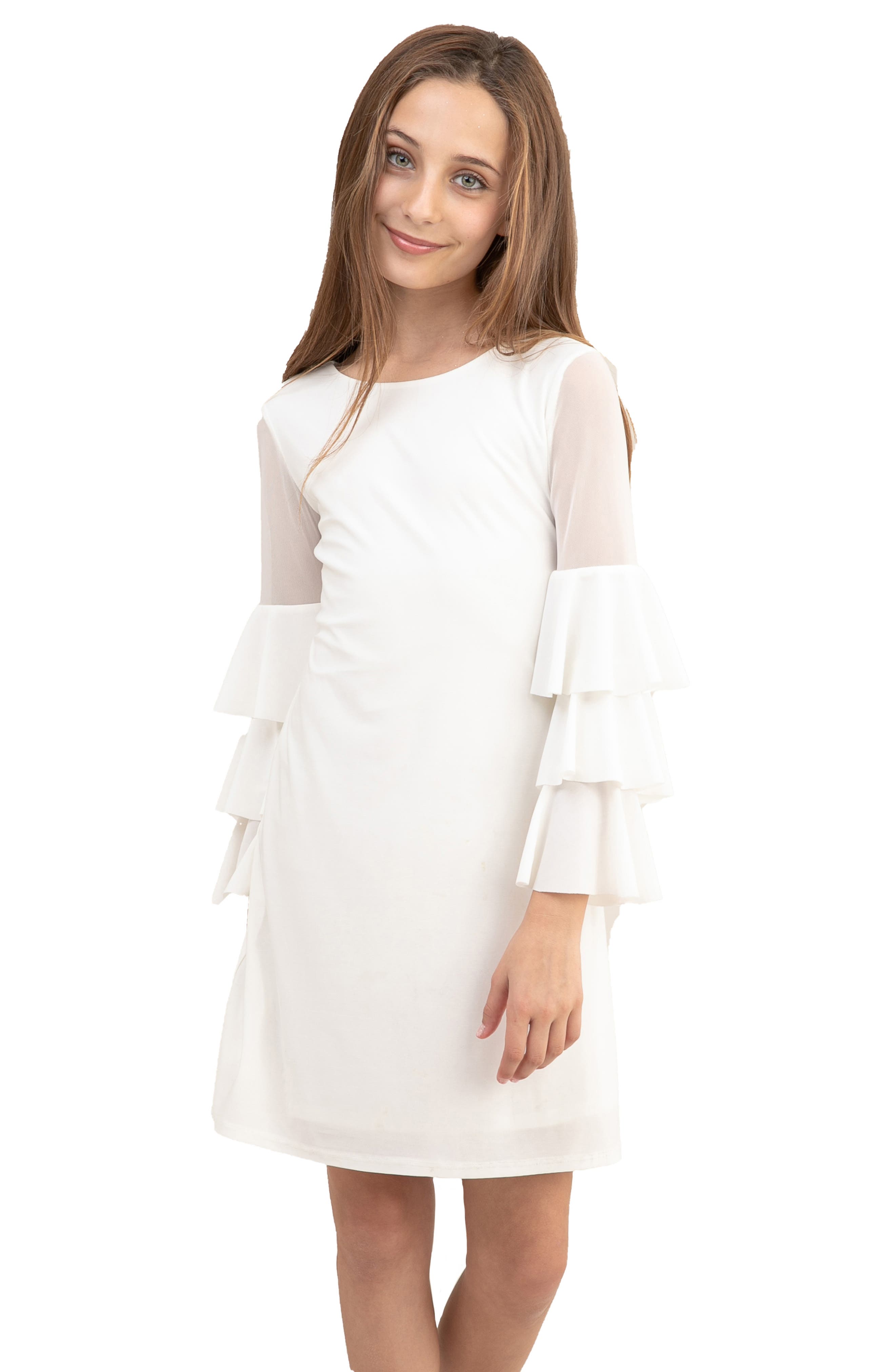 White Dresses for Little Girls